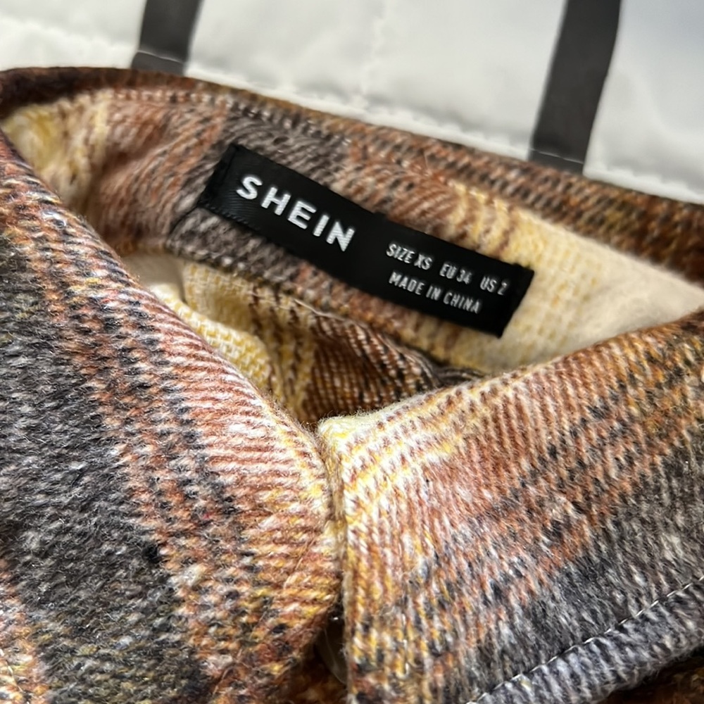 Plaid Overcoat - Picture 4 of 4